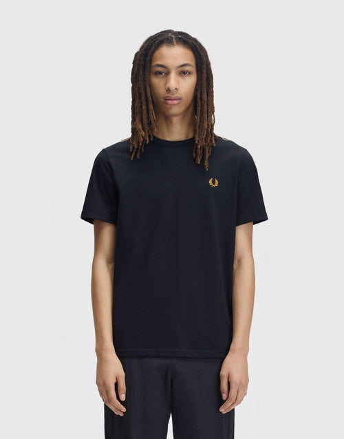 Contrast Tape Ringer T-Shirt