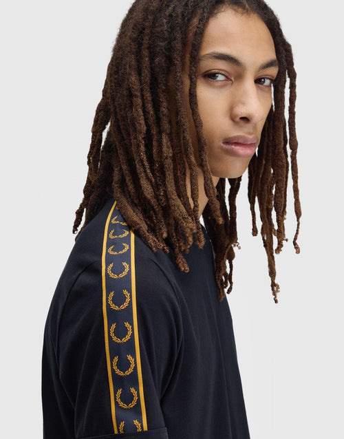 Contrast Tape Ringer T-Shirt