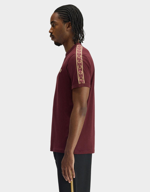 Contrasting Tape Ringer T-Shirt
