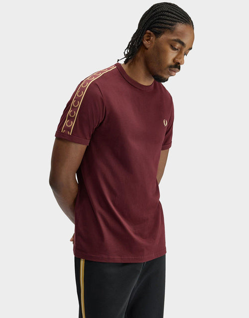 Contrasting Tape Ringer T-Shirt