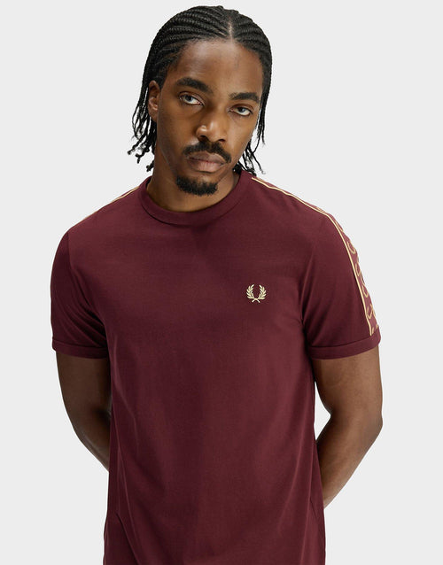 Contrasting Tape Ringer T-Shirt