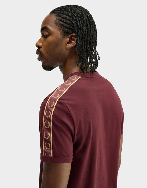 Contrasting Tape Ringer T-Shirt