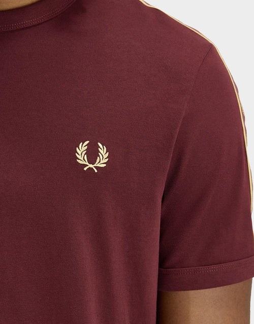 Contrasting Tape Ringer T-Shirt