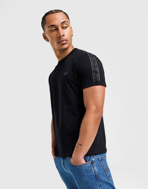 Contrast Tape Ringer T-Shirt