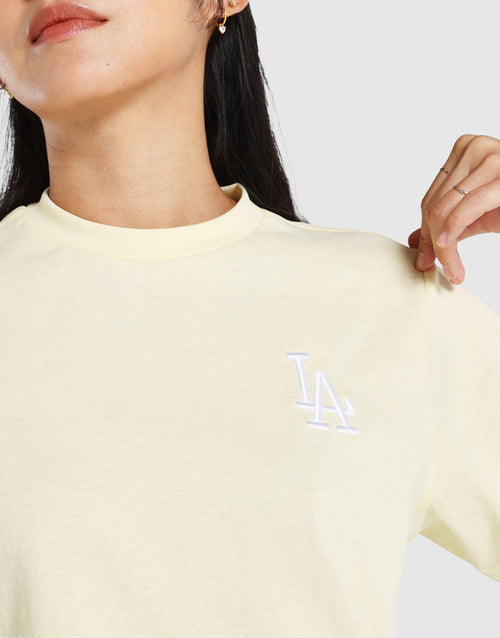LA Dodgers Lace Appliqué T-Shirt