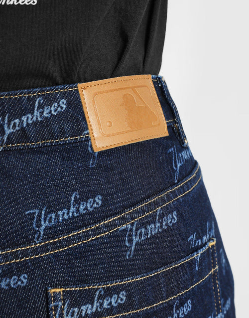 Monogram Denim Shorts