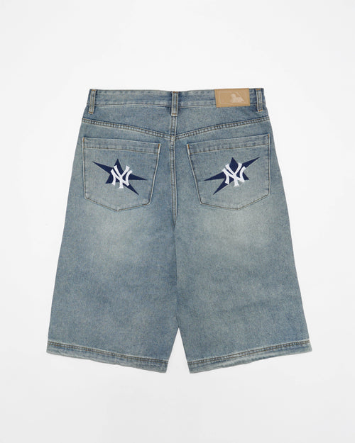 Denim NY Yankees Jort