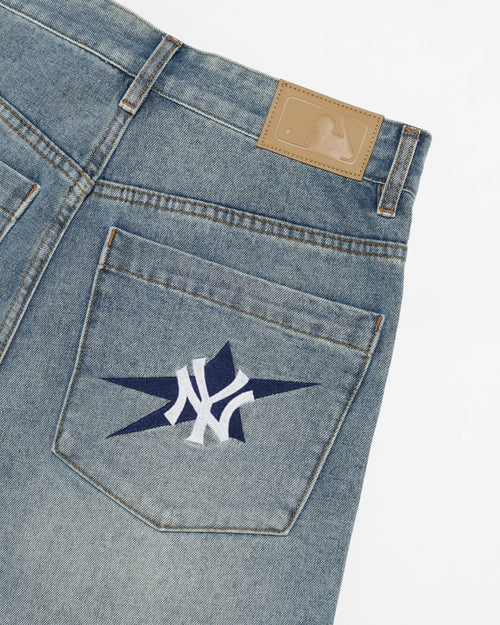 Denim NY Yankees Jort