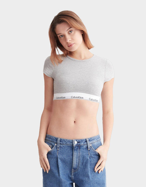 Modern Cotton T-Shirt Bralette