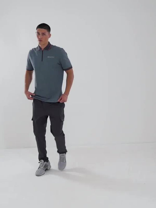 Zip Polo Shirt