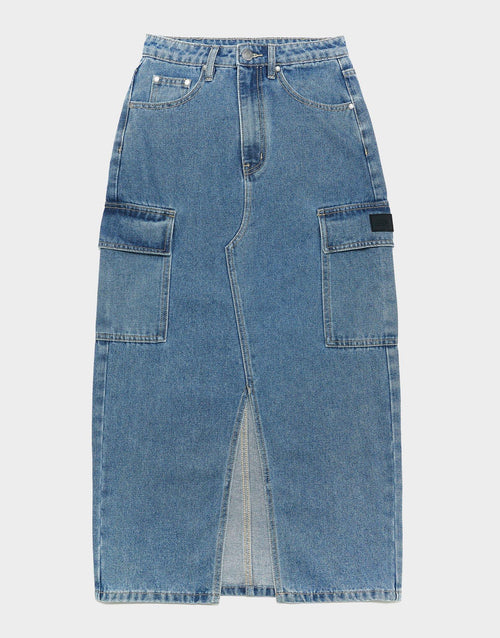 Maxi Denim Skirt