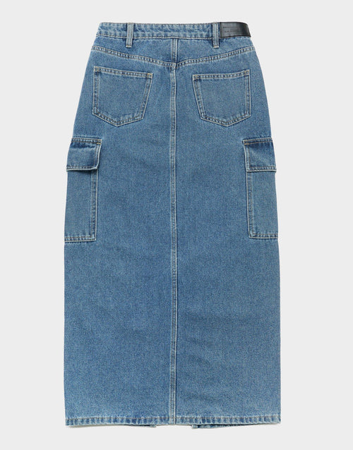 Maxi Denim Skirt