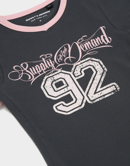 Ruched Short Sleeve T-Shirt