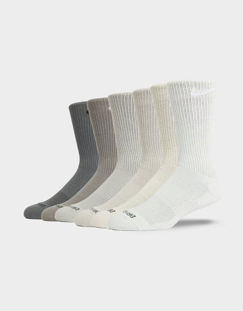 Everyday Plus Cushioned Training Crew Socks (6 Pairs)