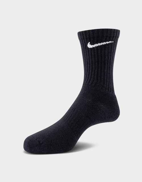 3-Pack Cushioned Crew Socks