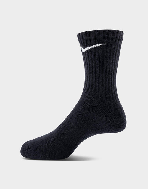 3-Pack Cushioned Crew Socks