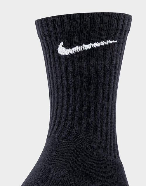 3-Pack Cushioned Crew Socks