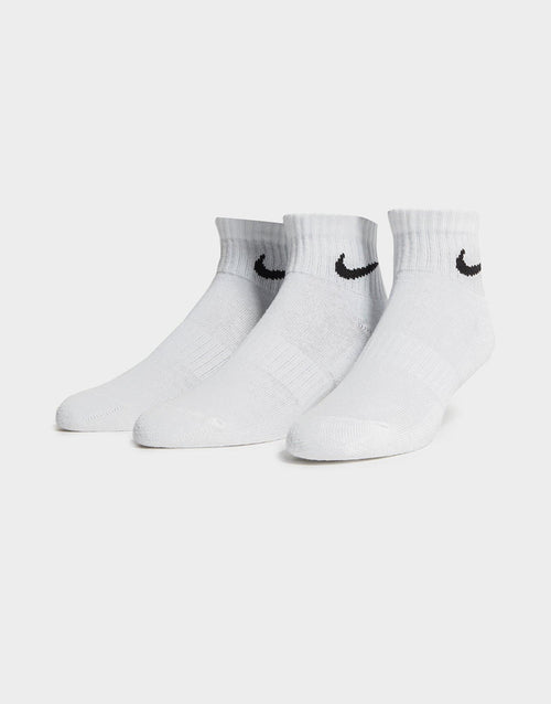 Cushioned Training Ankle Socks 3 Pairs