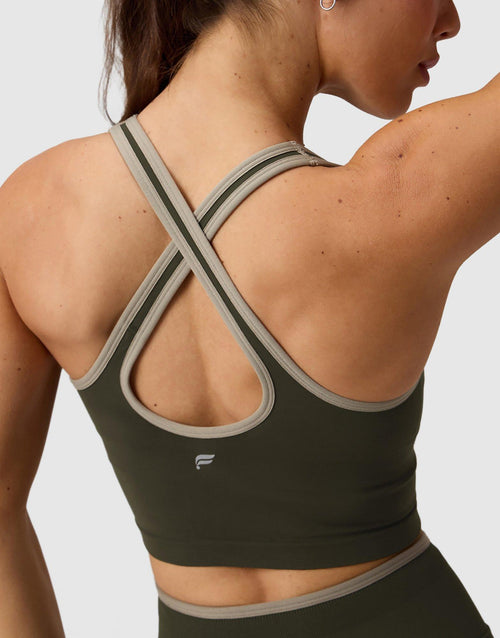 Seamless Built-In Bra Tank