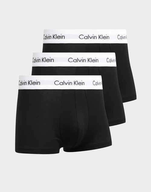 Cotton Stretch Low Rise Trunks 3 Pack