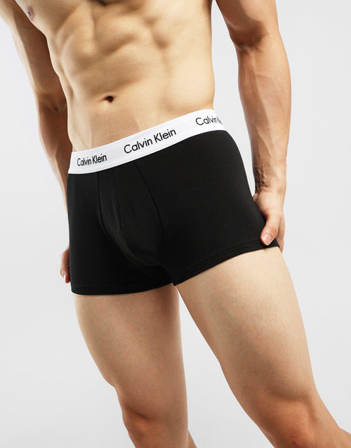 Cotton Stretch 3 Pack Low Rise Trunk
