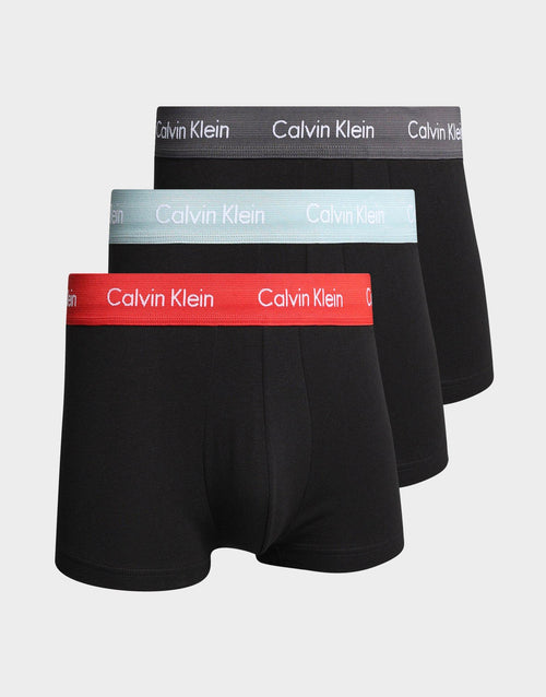Cotton Stretch 3 Pack Low Rise Trunk