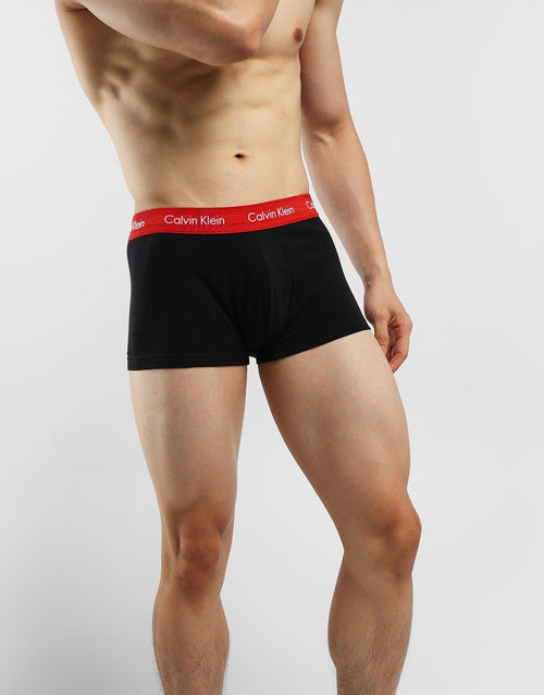 Cotton Stretch 3 Pack Low Rise Trunk