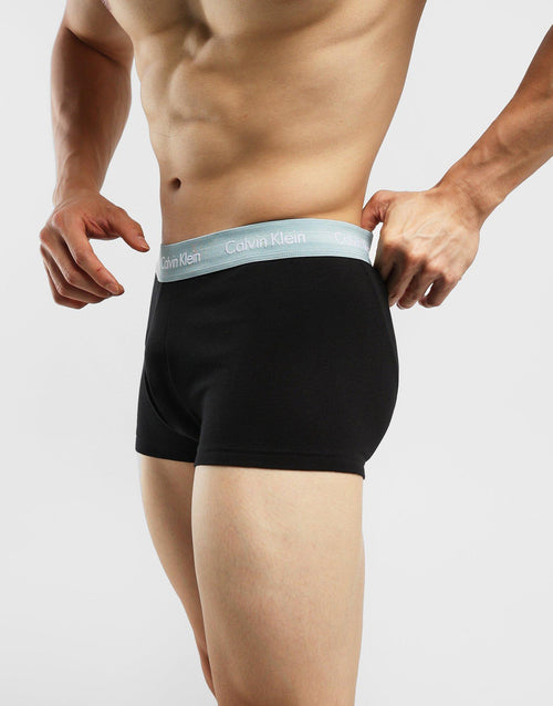 Cotton Stretch 3 Pack Low Rise Trunk
