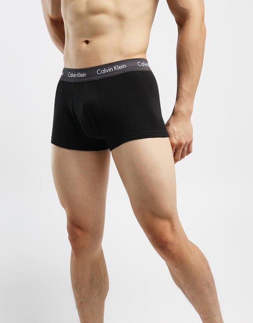 Cotton Stretch 3 Pack Low Rise Trunk