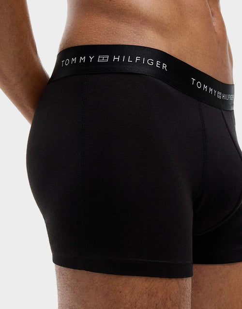 Signature Metallic Logo Waistband Trunks (3-Pack)