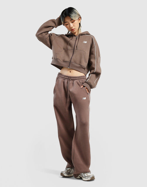 Piping Straight‑Leg Jogger