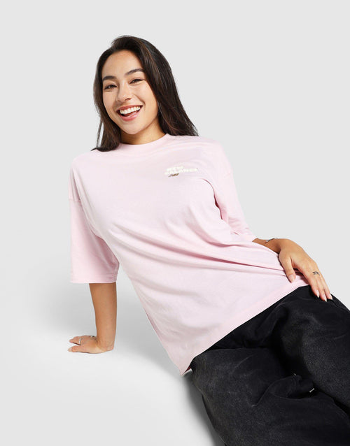 Wavy Logo Oversized T-Shirt