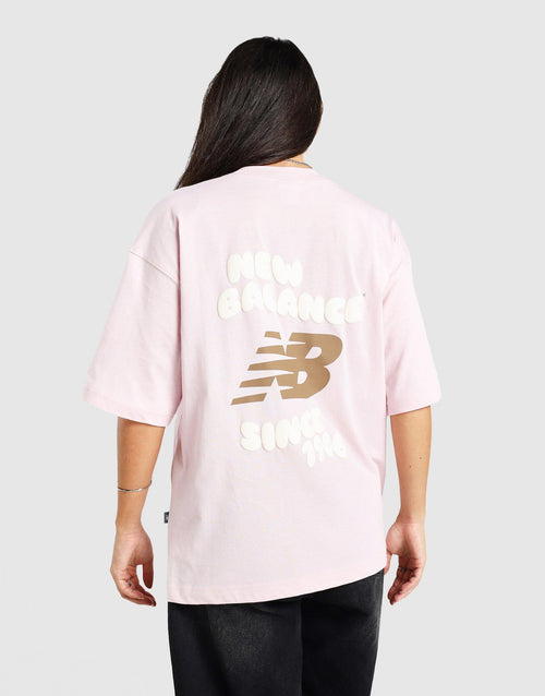 Wavy Logo Oversized T-Shirt