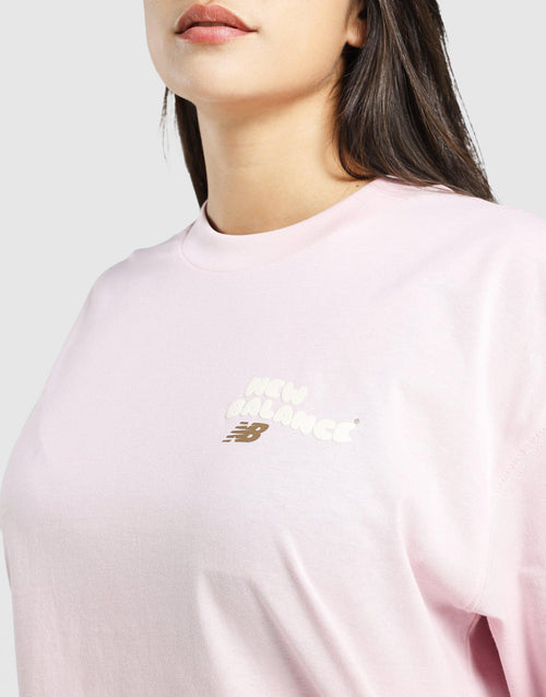 Wavy Logo Oversized T-Shirt