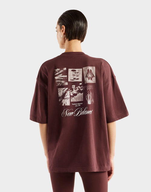 Pressed Flowers Memories Oversized T-Shirt