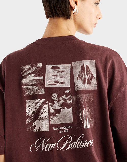 Pressed Flowers Memories Oversized T-Shirt