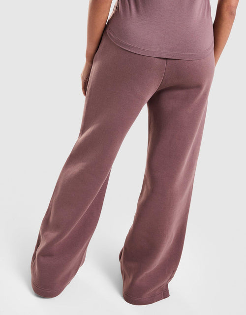 Phoenix Fleece Wide Leg Joggers