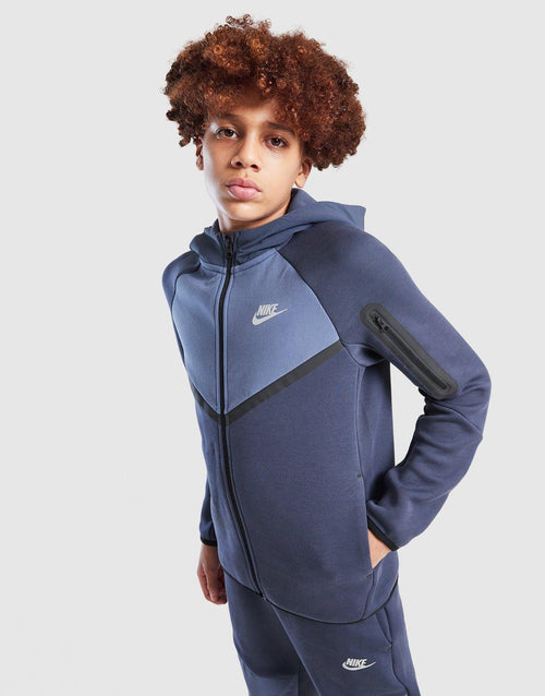 Tech Mix Full Zip Hoodie Junior's