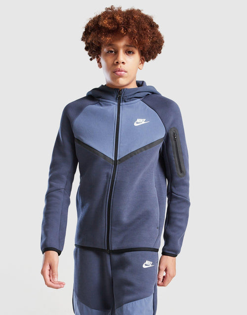 Tech Mix Full Zip Hoodie Junior's