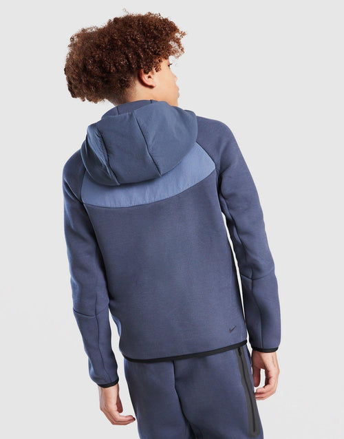 Tech Mix Full Zip Hoodie Junior's