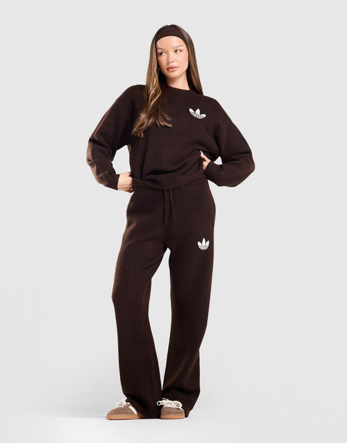 Trefoil Knit Joggers