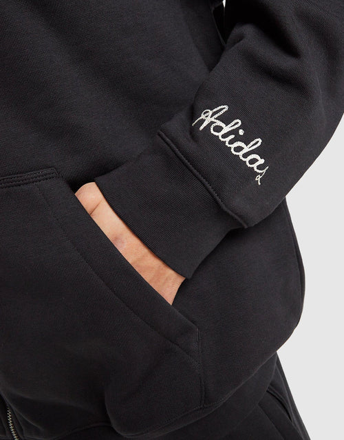 Chain Stitch Full Zip Hoodie