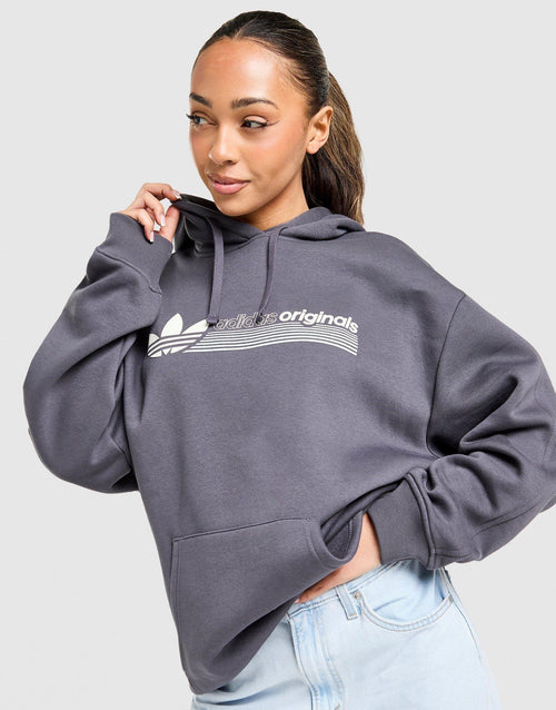 Sport Stripe Overhead Hoodie