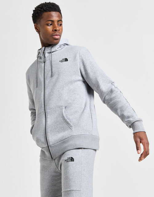 Linear Logo Full-Zip Hoodie