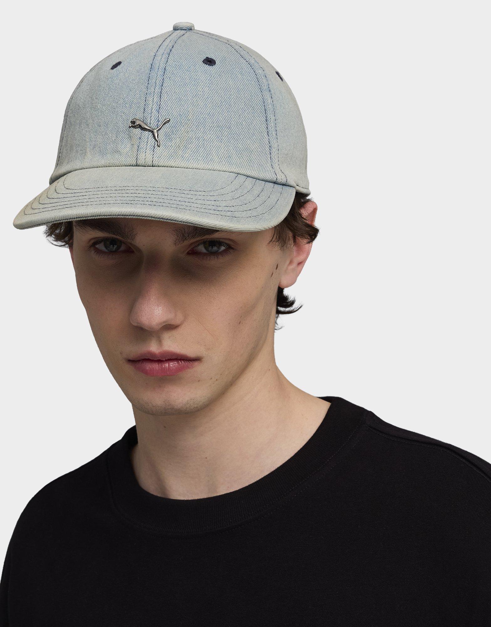 Metallic Dad Cap Denim