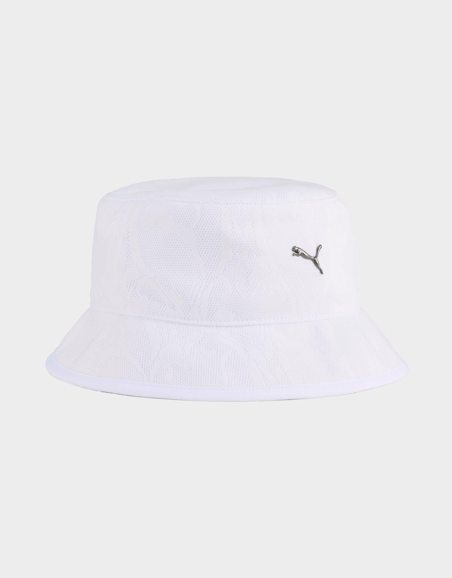 White Puma Bucket Hat - JD Sports Singapore