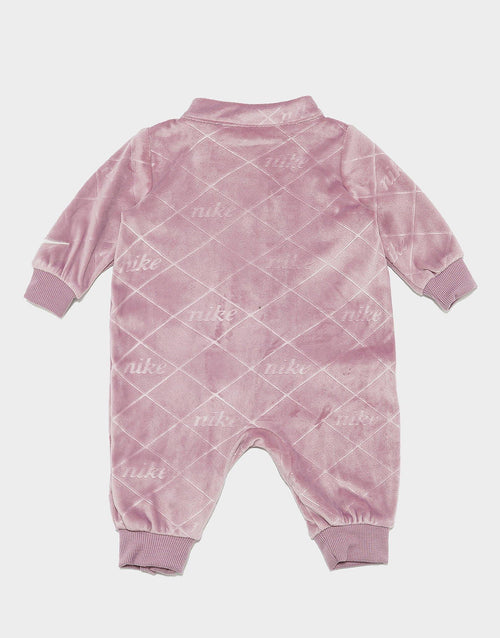 Cozy Monogram Coverall Infant's
