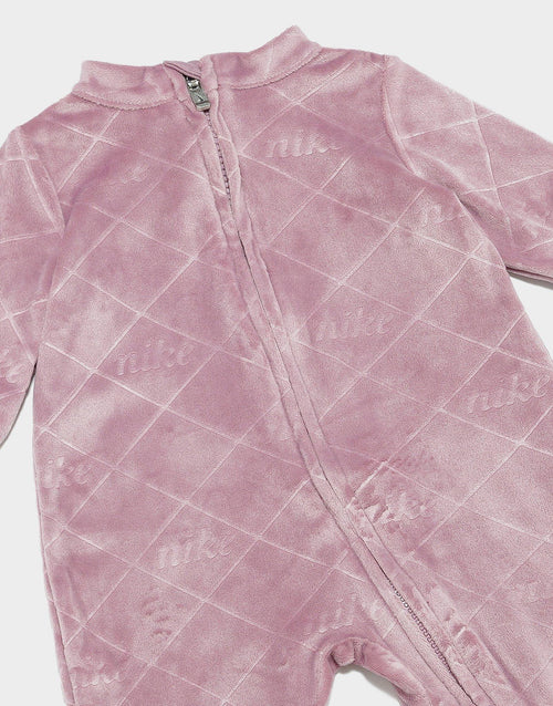 Cozy Monogram Coverall Infant's