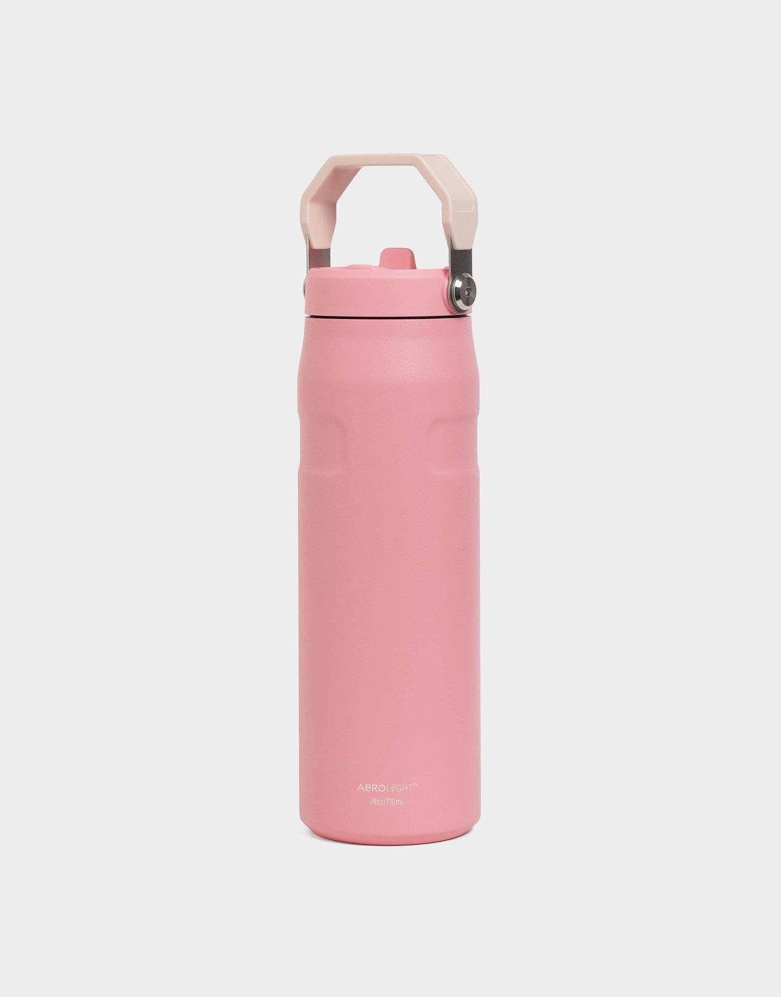 Pink Stanley 24oz IceFlow Aerolight Flip Straw Insulated Tumbler