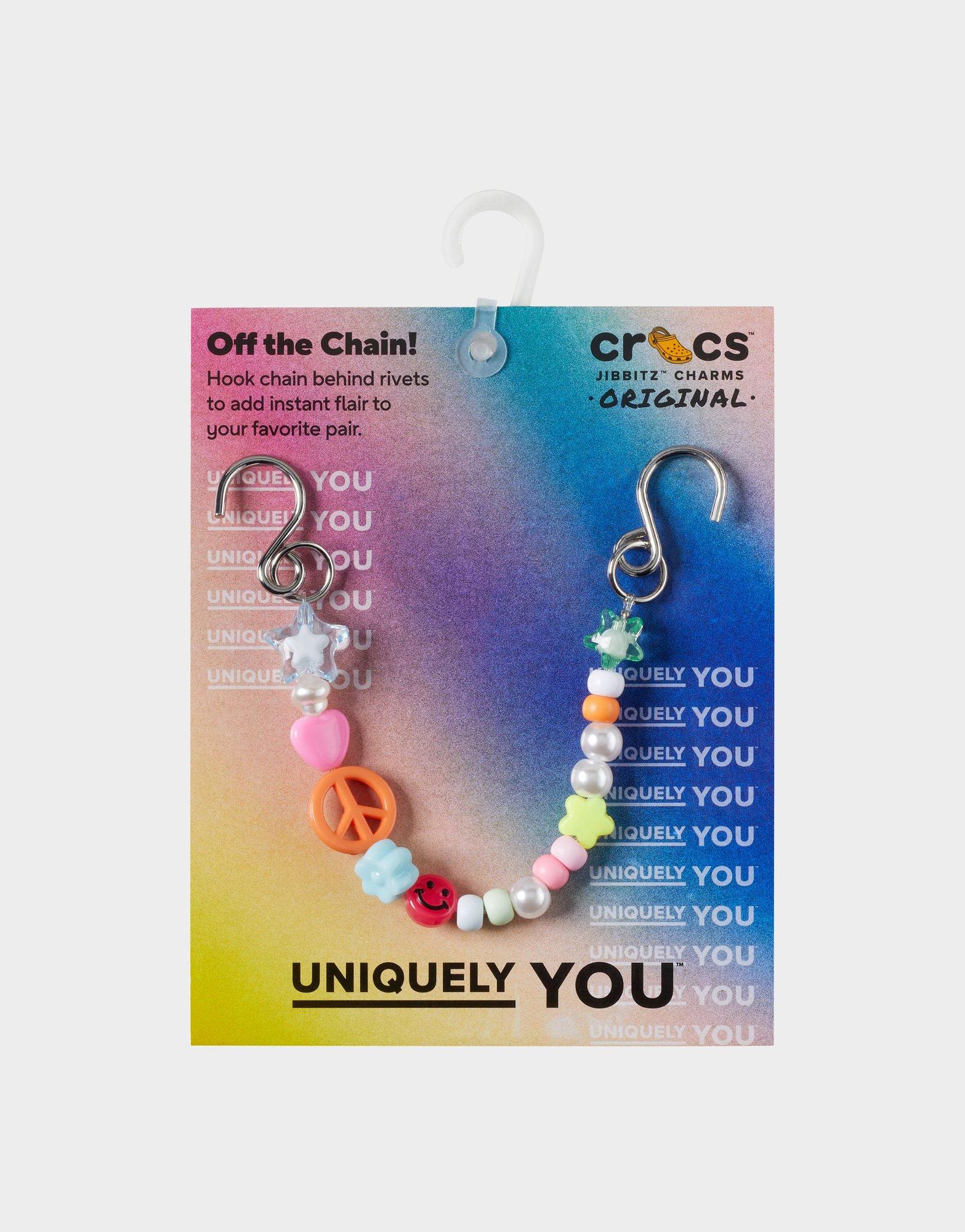 Beaded Strap Chain Charm